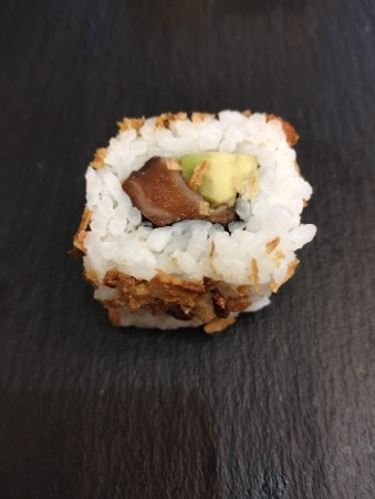 Saumon avocat crispy